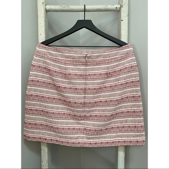 Loft Pink Stripe Mini Skirt - Picture 5 of 5
